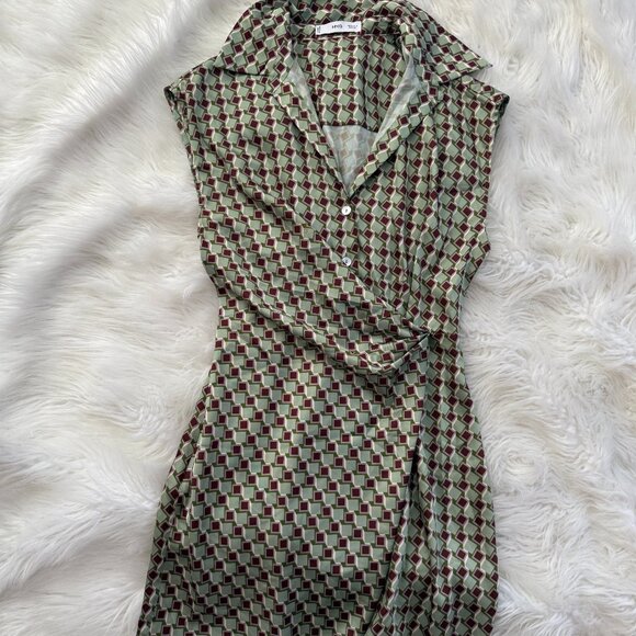 MNG Womans Midi Dress - Picture 1 of 2